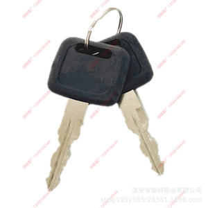 Cilindro de Cerradura Cilíndrico 003, Galvanizado en Zinc, Negro, con 2 Llaves, para Cerradura de Puerta de Coche Foton Auman ETX - Product Image 5