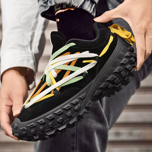 Dropshipping Custom Logo Colorful Lace-Up Tire Sole luxury Sneakers <b>men</b> Trendy brand Designer <b>Men's</b> Women's chunky Casual <b>Shoes</b> - Product Image 5