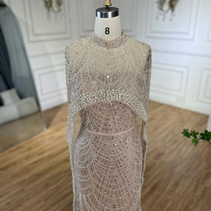 <span class=keywords><strong>Abiti</strong></span> da Sera <span class=keywords><strong>Eleganti</strong></span> Stile Sirena con Lungo Mantello, Dubai Arabia 2024, Serene Hill LA72032, <span class=keywords><strong>Abiti</strong></span> da Cerimonia <span class=keywords><strong>per</strong></span> Donne - Product Image 3