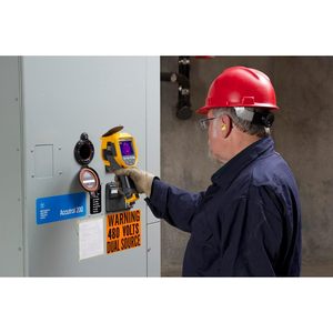 หน้าต่างอินฟราเรด Fluke Cv300 3 ชิ้น พร้อมตัวล็อคประตูแบบหมุนมือ ขนาด 5.57 x 4.39 นิ้ว 75 มม. สำหรับการถ่ายภาพความร้อน - Product Image 2