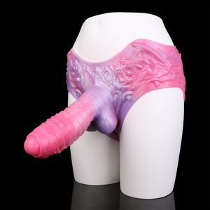 SHAZ-3210 Monster Color Pantalones de Simulación con Pene Incorporado, Funda de Pene de Silicona Líquida, Venta al por Mayor - Product Image 3