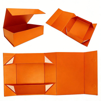 Boîte rigide magnétique pliable personnalisable, idéale pour les chaussures, les sacs, les cosmétiques, les cadeaux de mariage et les emballages cadeaux haut de gamme pour les marques