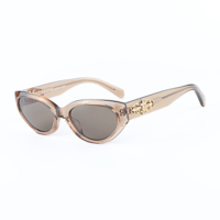 Lunettes de soleil Y2K œil-de-chat pour femme, monture épaisse en acétate, style estival amusant, marque de luxe, haute qualité, personnalisables avec logo, fabriquées en Chine