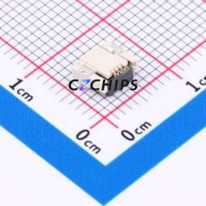 CAX-AFC24-04XIB-H2.0 FFC/FPC Connector SMD,P=0.5mm,Connector Flip Cover Type Double Side Contact / Top Bottom Contact 4P 0.5mm - Product Image 2