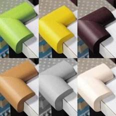 JHQSTB0H _ 51JB Protector de esquina de seguridad para bebés Tapa de esquina de mesa de PVC y silicona para protección de muebles Ventaja de seguridad para el hogar - Product Image 1
