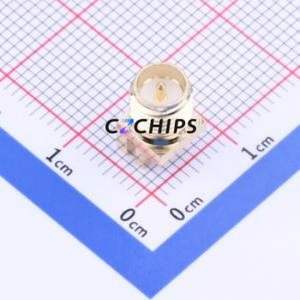 HJ-SMA501 RF Coaxial Connector Through hole Component (THT) Connector Board-to-Board Inner Pin 1 RP-SMA - Product Image 1