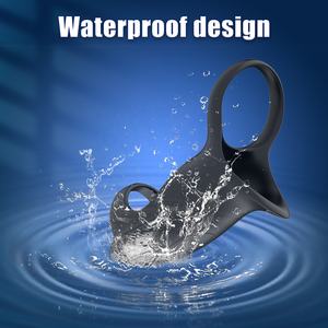 Anello Vibrante per Pene Controllato da <span class=keywords><strong>App</strong></span> con 9 Modalità di Vibrazione Giocattolo Sessuale Maschile per Prolungare il Tempo di Eiaculazione - Product Image 5