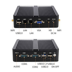 זול מיני pc n2830 j1900 rs232 vga + hd תצוגת win10/11 לינוקס 6 * USB מכונת תיבת wifi מוטבע מחשב sd 18w - Product Image 3