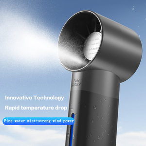 Ngoài Trời 5 Tốc Độ Mini Thông Gió Túi Cầm Tay Làm Mát Không Khí <span class=keywords><strong>Fan</strong></span> Có Thể Sạc Lại Cá Nhân <span class=keywords><strong>Fan</strong></span> USB Nước Sương Mù Quạt Di Động - Product Image 2