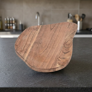 Tabla de Cortar Rectangular de Madera de Acacia, Diseño Hecho a Mano, Reutilizable, Segura para el Contacto con Alimentos, Grabado de Logotipo Personalizado, Apta para Lavavajillas - Product Image 1
