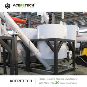 Aceretech 1000-2000Kg Chất Lượng Cao Chất Thải Nhựa Pet Chai Mảnh Tái Chế Máy Giặt Dòng Nhà Máy Với Giá - Product Image 5