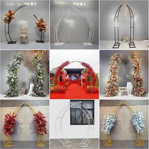 Aisle Wedding <strong>Wreath</strong> Metal <strong>Frame</strong> &amp; Arch Stands - Product Image 6