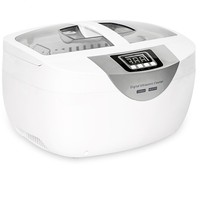 Multifunctionele vierkante mini plastic nagelverzorgings-ML hogere frequentie ultrasone reiniger met digitale timer voor fruit, groenten en melkflessen