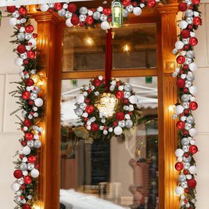 Boules de Noël personnalisées en plastique incassable pour décorations de Noël à suspendre, guirlandes et couronnes DIY - Product Image 2