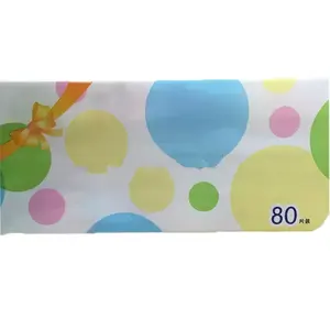 Custom bopp plastic lined toilet pape packaging bags for baby