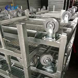 Carros de Flores Daneses de la Marca Elites, Acero Galvanizado en Caliente, Capacidad de 500 kg, Carro Multiusos de Varias Capas - Product Image 3