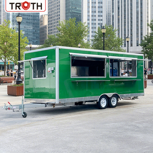 Remorque alimentaire mobile avec congélateur pour l'Europe, idéale pour <span class=keywords><strong>la</strong></span> vente de barbe à papa, de restauration rapide et de glaces - Product Image 1