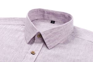 Chemise décontractée vintage à rayures à manches longues <span class=keywords><strong>pour</strong></span> <span class=keywords><strong>homme</strong></span>, cardigan décontracté à boutons, chemises habillées extensibles de couleur unie - Product Image 3