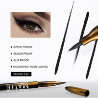 Menow E431 OEM \ ODM Marque privée Maquillage Waterproof Très fin Lisse Mat Crayon Eyeliner Liquide Cosmétiques Usine Vente en Gros
