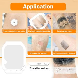 Cross-border transparent film <b>dressing</b>, medical sterile <b>waterproof</b> <b>dressing</b>, tattoo transparent film, catheter insertion, - Product Image 2
