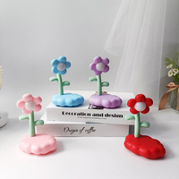Lampe de table LED Nuage Grande Roue, Veilleuse de Noël Chaleureuse, USB, Petite, Créative et Adorable, avec motif floral, pour décoration de chambre, Cadeau