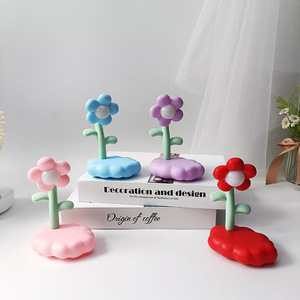 Lampe de table LED Nuage Grande Roue, Veilleuse de Noël Chaleureuse, USB, Petite, Créative et Adorable, avec motif floral, pour décoration de chambre, Cadeau - Product Image 1