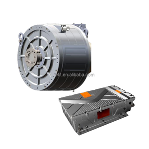 Motor PMSM de 100kw de Buena Calidad para Vehículos Eléctricos y Controlador de Motor para Autobús - Product Image 1