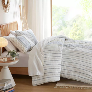 Ensemble de couette 3 pièces ensemble de taies d'oreiller brodées en <span class=keywords><strong>boule</strong></span> 3D ensemble de housses de couette tuftées taies d'oreiller - Product Image 5