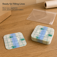Patch auto-adhésif respirant en film PU imperméable pour points d'acupuncture, anti-fuite, pour usage ombilical