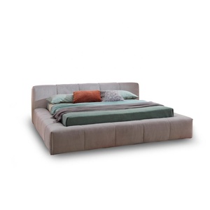 Set di mobili moderni per camera da letto con bordo spesso letto king o <span class=keywords><strong>queen</strong></span> <span class=keywords><strong>size</strong></span> con contenitore - Product Image 6