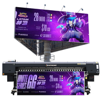 Graphking 10 pies Industrial Interior Exterior Digital 3,2 M vinilo Banner Eco solvente impresora para la venta