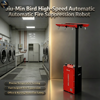 Robot anti-incendie, détection de température, sécurité incendie au bureau, protection incendie pour maisons de retraite, extinction d'incendie précoce