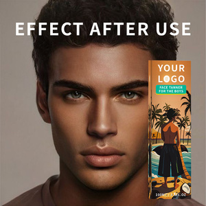 Loción de pistola de bronceado de sandía orgánica personalizada para hombres OEM/ODM, solución de bronceado sin sol de etiqueta privada para rostro <span class=keywords><strong>y</strong></span> cuerpo - Product Image 6