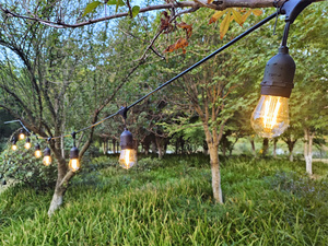 Guirlandes lumineuses <span class=keywords><strong>LED</strong></span> étanches IP65 pour l'extérieur, guirlandes électriques pour fêtes de mariage et décorations de Noël - Product Image 3