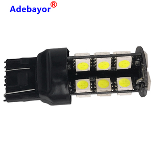 Dembélé Haute Luminosité 2838 27smd Mini Voiture Ampoule Clignotant Feu Stop Led T20 Canbus Sans Erreur - Product Image 6