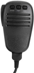 Microphone à main filaire PTT 8 broches, connecteur aviation rond robuste, câble spiralé, boutons de fonction, microphone haut-parleur pour émetteur-récepteur - Product Image 3