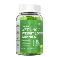 Gummies Keto ACV pour la perte de poids, supplément alimentaire au vinaigre de cidre de pomme, marque privée OEM ODM