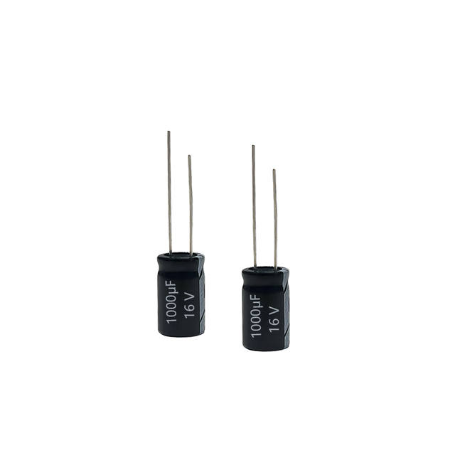 Factory Direct Sales Universal 1000uf 16v Aluminum Electrolytic Capacitor High Quality DC Power Supply Electronic Components