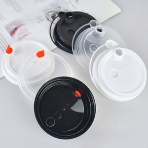 Tapa de Plástico PP de Grado Alimenticio de 90 mm y 95 mm con Tapón para Vasos de Té con Leche/Café - Product Image 3