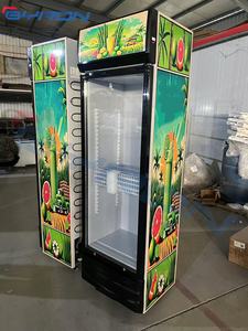 Botella de puerta de vidrio comercial de 300-1000L, Enfriador de bebidas, barra de cerveza, estante de exhibición de bebidas, <span class=keywords><strong>nevera</strong></span> a la venta - Product Image 6