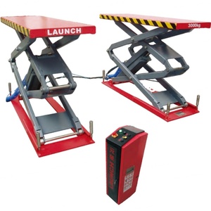 Lève-voiture à ciseaux ultra-plat TLT 635AF LAUNCH Hiost, petit modèle à levage automatique - Product Image 3