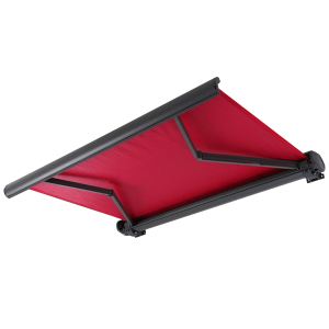 Vela acrilica moderna in lega di alluminio elettrico retrattile tenda telecomando impermeabile Freestanding per Villa balcone all'aperto - Product Image 2