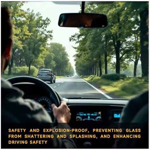 GT45, película de tinte de ventana de cerámica Nano autocurativa, pegatinas de <span class=keywords><strong>coche</strong></span> resistentes al calor para mascotas, protección de aislamiento Solar que cambia de Color - Product Image 3
