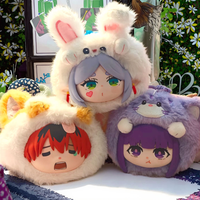 Lot de 12 boîtes en gros Anime EAKI Frieren: Beyond Journey's End Animal Party Peluches Boîte Mystère de Collection pour Jouets Cadeaux