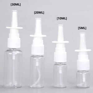 Oferta Especial: Botella Nasal de Plástico Transparente de 5ml, 10ml, 20ml con Punta y Pulverizador, Vacía, para Rinitis y Antialérgicos - Product Image 2