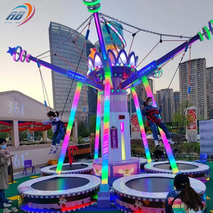 Offre Spéciale parc d'attractions manèges aire de jeux pour enfants en plein air carnaval jeu Machine saut à l'élastique <span class=keywords><strong>trampoline</strong></span> pour les enfants - Product Image 1