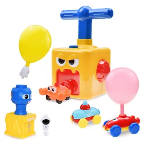 नई गुब्बारा संचालित कार जड़त्वीय पावर कार रचनात्मक Inflatable गुब्बारा पहेली मज़ा शिक्षा खिलौना बच्चों के लिए उपहार