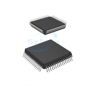 ชิ้นส่วนอิเล็กทรอนิกส์จากผู้ผลิต ชิป HD64F3684HV 64 BQFP แบบฝังตัว - Product Image 1