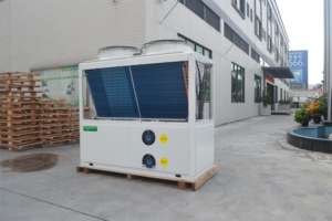 Bomba <span class=keywords><strong>de</strong></span> calor <span class=keywords><strong>de</strong></span> acero inoxidable para <span class=keywords><strong>piscina</strong></span>, tubo <span class=keywords><strong>de</strong></span> titanio para cultivo <span class=keywords><strong>de</strong></span> peces marinos, comercial, 90KW - Product Image 6