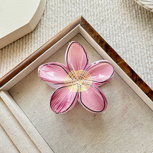 Pinza <span class=keywords><strong>de</strong></span> Pelo <span class=keywords><strong>de</strong></span> Moda Simple <span class=keywords><strong>de</strong></span> Alta Gama Estilo Verano, Pinza <span class=keywords><strong>de</strong></span> Pelo Bonita <span class=keywords><strong>de</strong></span> 8 cm para Cabello Grueso con Parte Trasera <span class=keywords><strong>de</strong></span> Plástico para <span class=keywords><strong>Cola</strong></span> <span class=keywords><strong>de</strong></span> <span class=keywords><strong>Caballo</strong></span> - Product Image 2